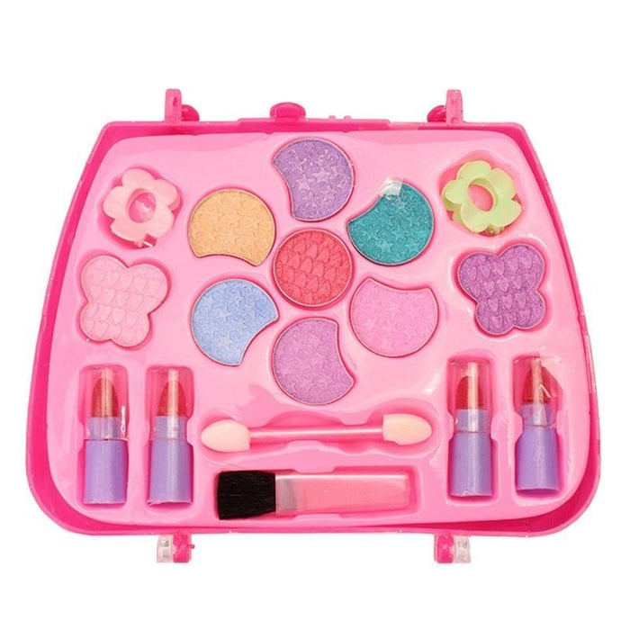 Kids Makeup Kit & Washable Pretend Play Toy Set | Gift From The Land