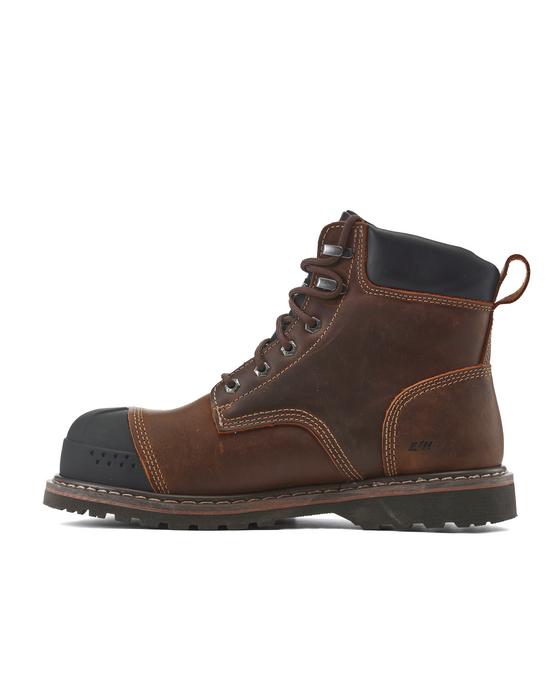 Kiwi Brown Crazy Horse 6" Composite Toe Work Boots [69100]