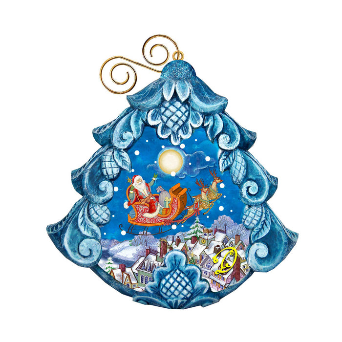 All a Good Night Sculpted Hand-Painted Christmas Ornament by G. DeBrekht - 610279