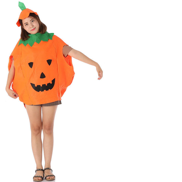 Halloween Pumpkin Child and Adult Costumes