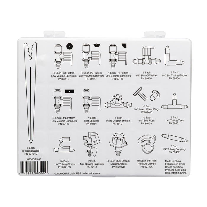 92-pc Essential Drip Parts Assortment 69500