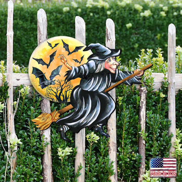 Witch Halloween Door Decor by G. DeBrekht -  Halloween Decor - 8114011H
