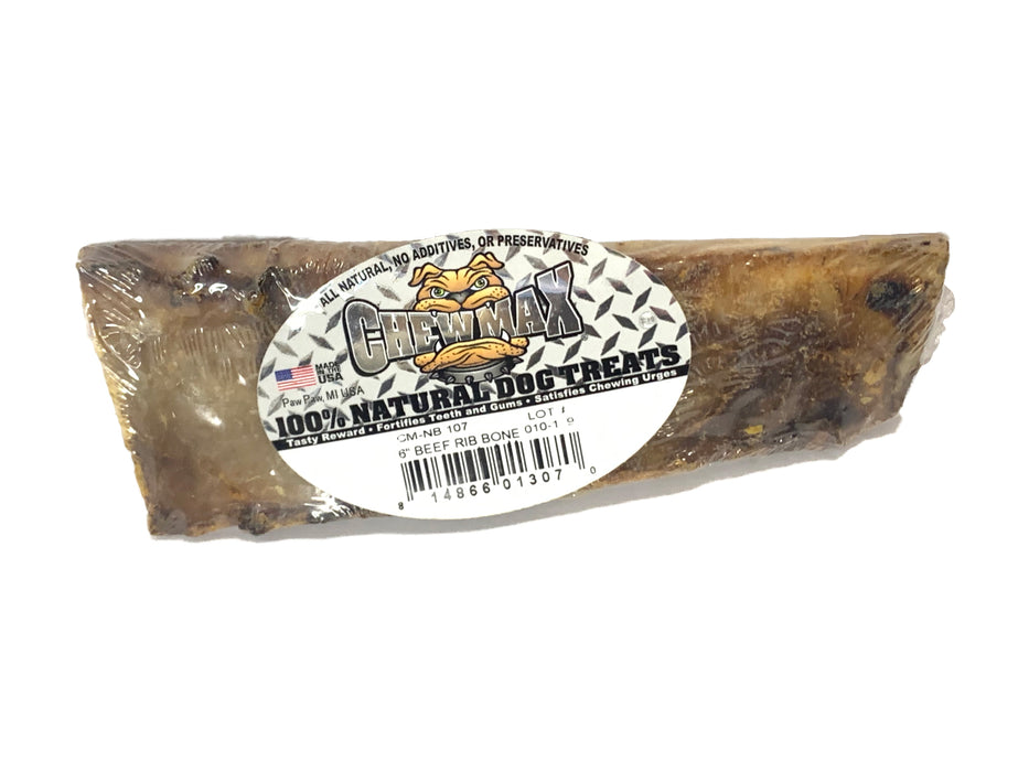 6″ Beef Rib Bone Dog Chews