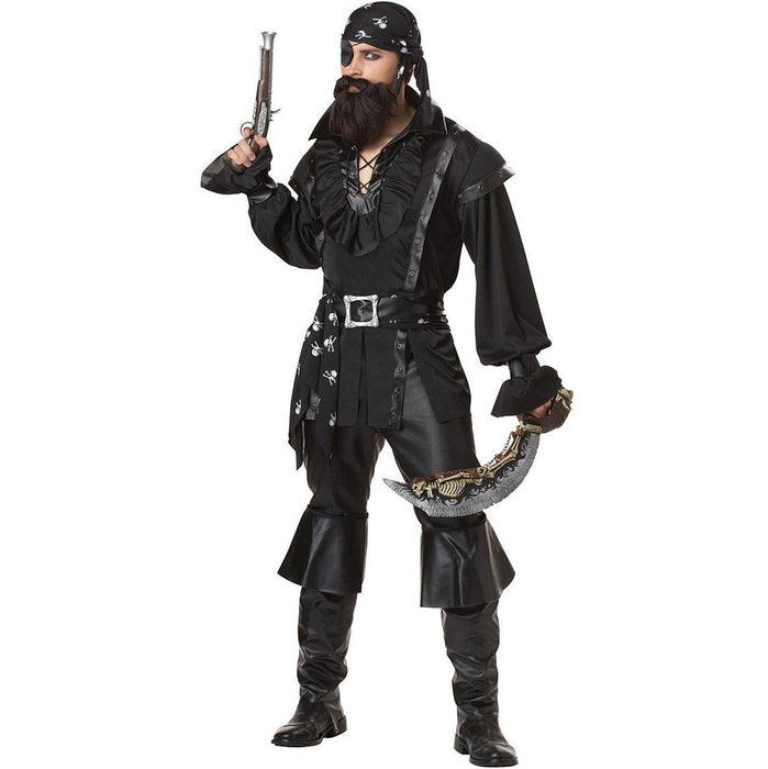 Halloween Male and Female Pirate Costume