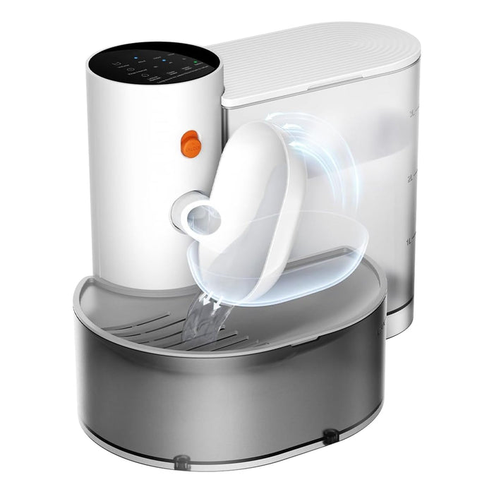 Smart Pet Water Fountain Automatic Cordless Rechargeable Water Dispenser 3L/101OZ