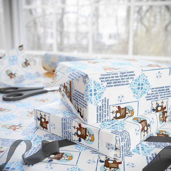 Frosty’s Press Conference Wrapping Paper