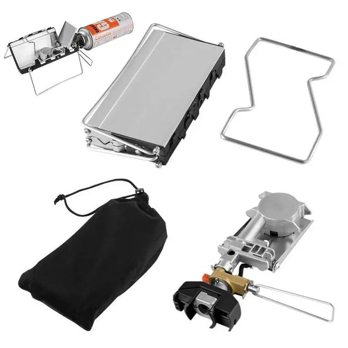 Portable Folding Camping Gas Stove Windproof 2600W