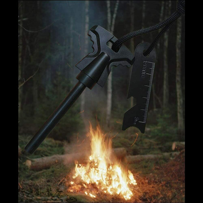 Flint Steel Striker Ferro Rod Waterproof (Fire Starter)