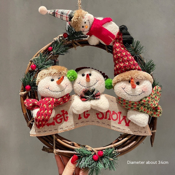 Christmas Vine Ring Decorations