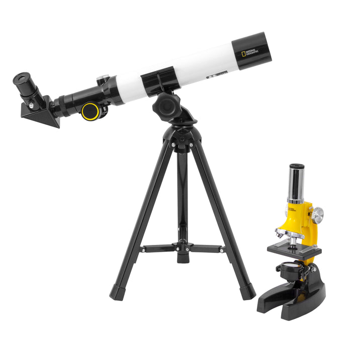 40mm National Geographic Telescope and 900x Microscope Discovery Set