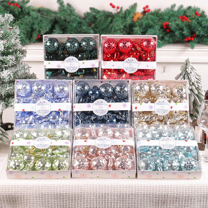 28-Piece Shatterproof Christmas Tree Ornament Set