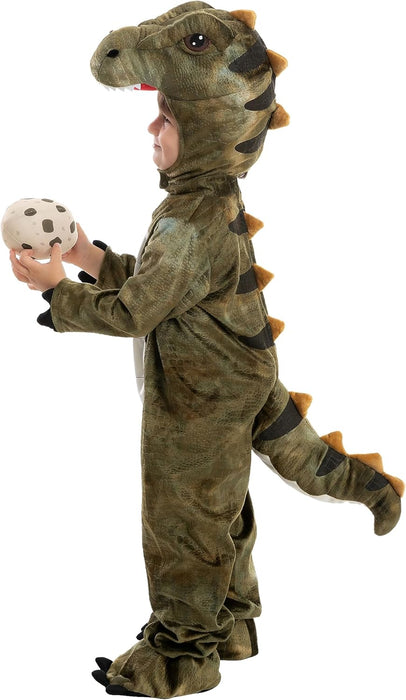 Realistic T-rex Costume Outfit with Egg for Kids Toddler Halloween