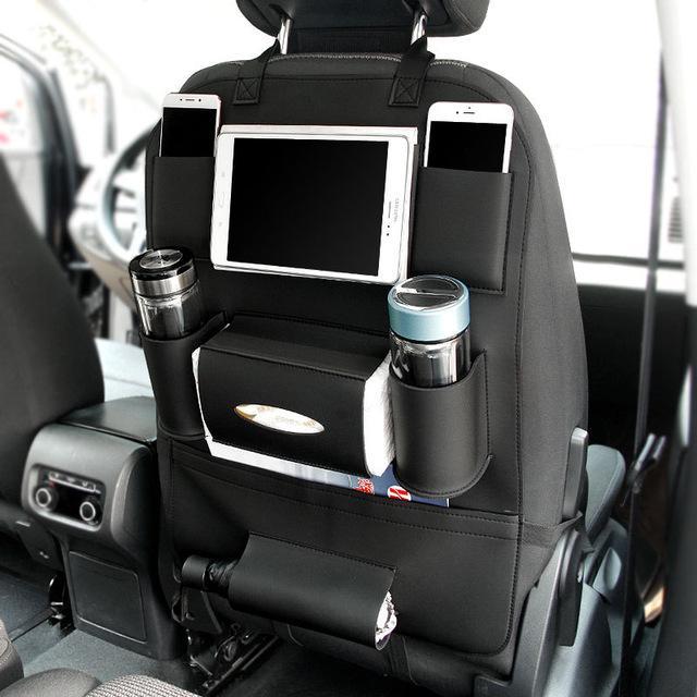 PU Leather Car Seat Organizers