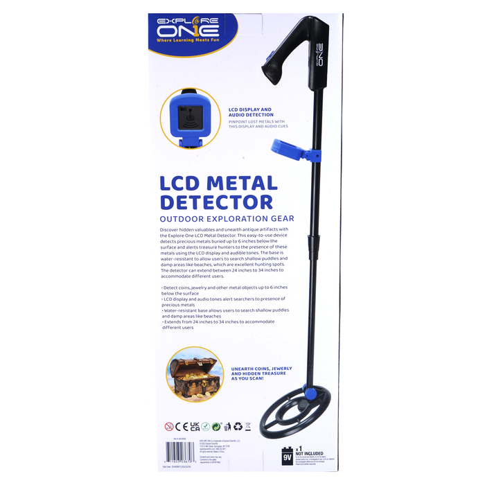 Explore One Metal Detector with LCD Display