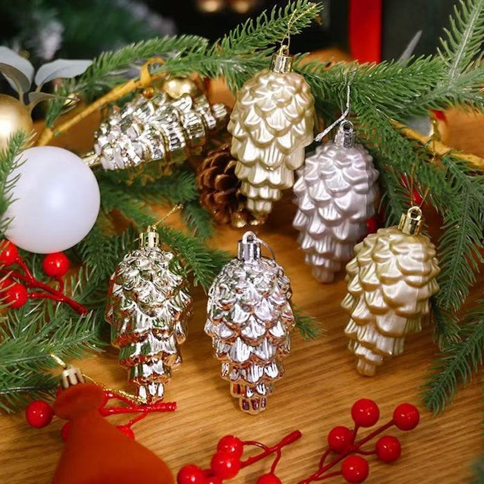 Christmas Tree Hat & Pinecone Hanging Ornaments