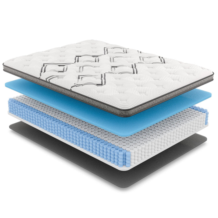 Diamond Soto Cooling Copper Hybrid Mattress, Full Size, Medium Feel