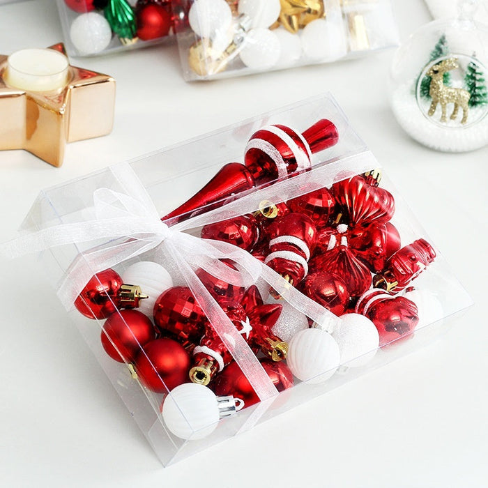 34-Piece Christmas Tree Ornament & Pendant Set