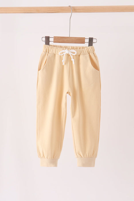 Kids Apricot Drawstring Jogger