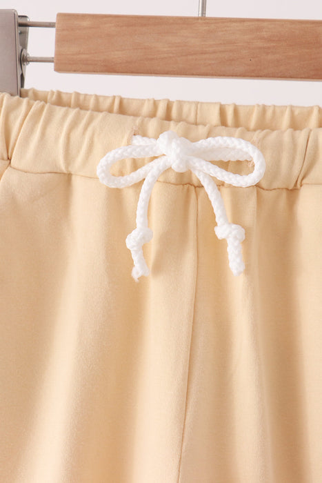 Kids Apricot Drawstring Jogger