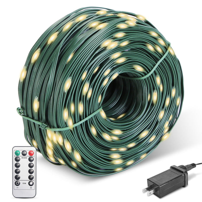330FT 1000LED Christmas String Lights | Waterproof Outdoor with Remote & 8 Modes