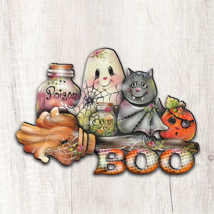 Brunhilda's Broom! Halloween Door Decor by Jamie Mills-Price - Halloween Decor - 8457411H