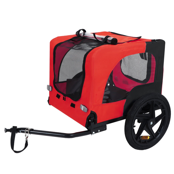 Pet Bike Trailer Cart for Small and Medium Pets