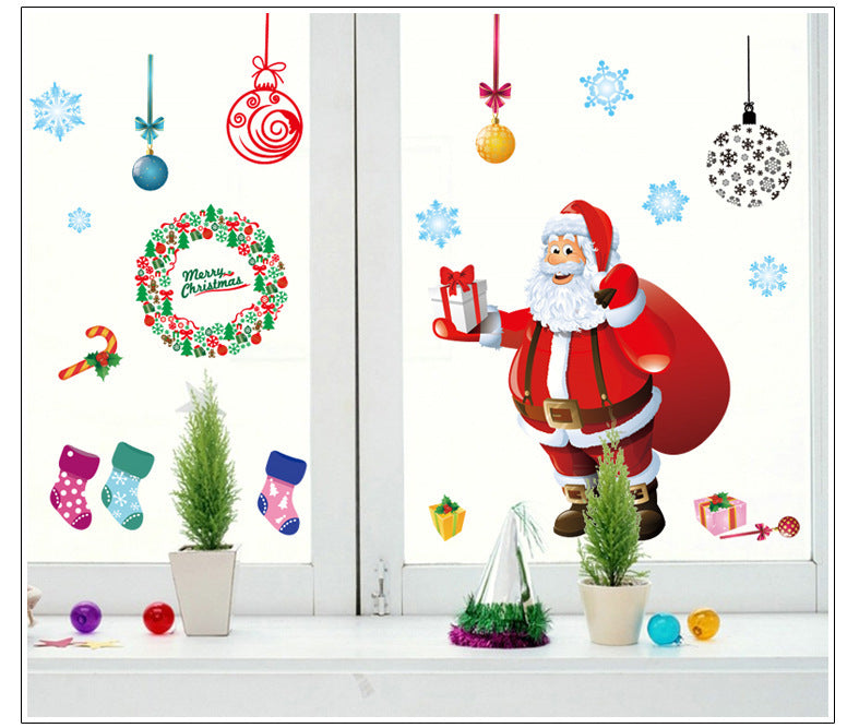 Christmas Decorations Window Clings