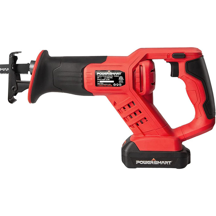 Cordless Reciprocating Saw with 20V 2.0Ah Battery and Charger
