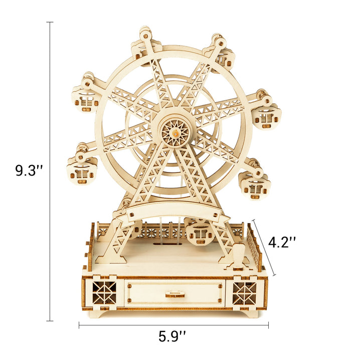 DIY Wooden Ferris Wheel Music Box Kit