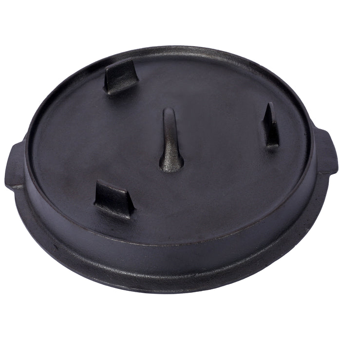Pre-Seasoned Cast Iron Dutch Oven With Skillet Lid