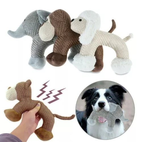 Dog Chew Squeaky Toy Dogs Bite Resistant