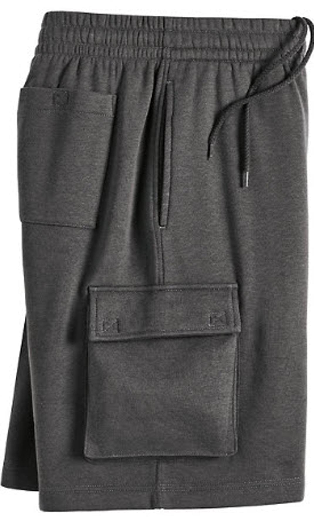 Men's Fleece Cargo Shorts