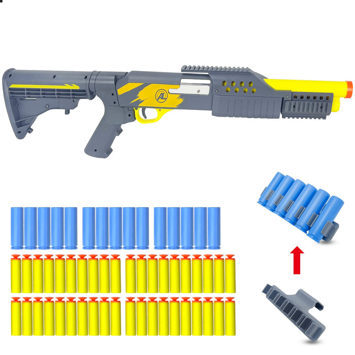Tactical Toy Shotgun with Shell Ejection | Foam Dart Blaster