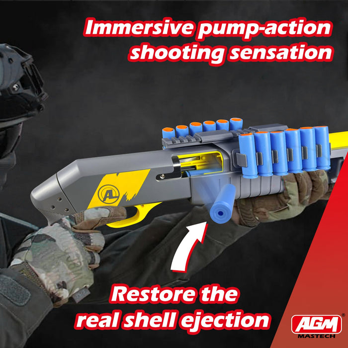 Tactical Toy Shotgun with Shell Ejection | Foam Dart Blaster