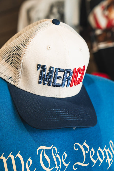 'Merica Trucker Snapback Hat