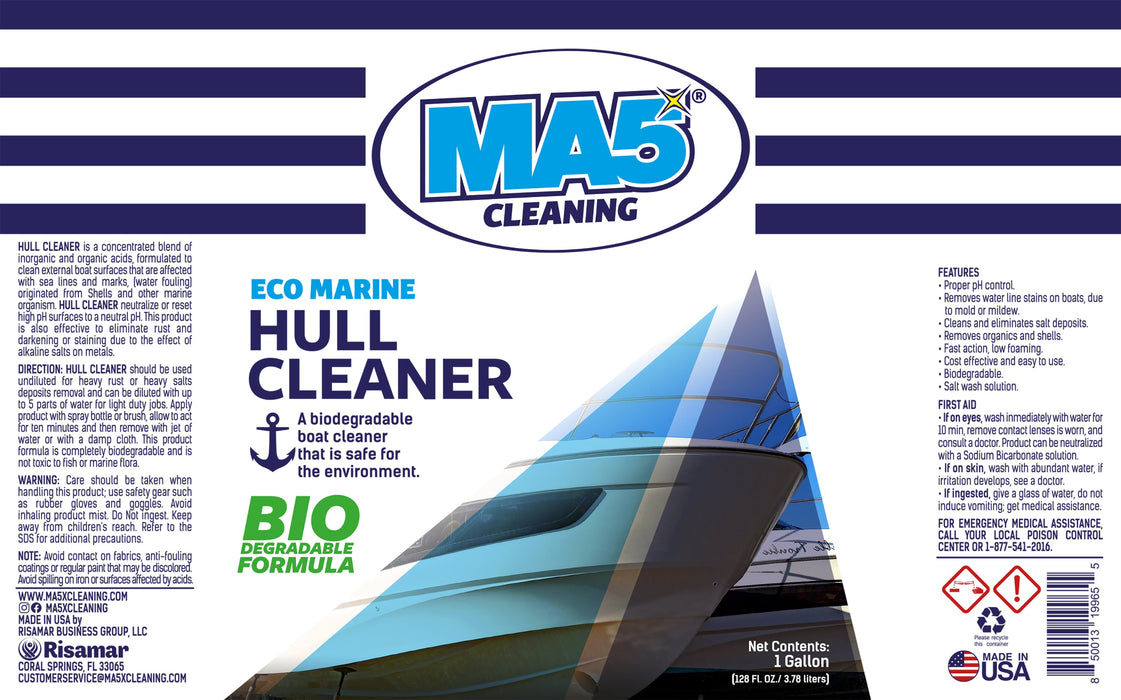 MA5X Boat Hull Cleaner - Marine Stain & Rust Remover