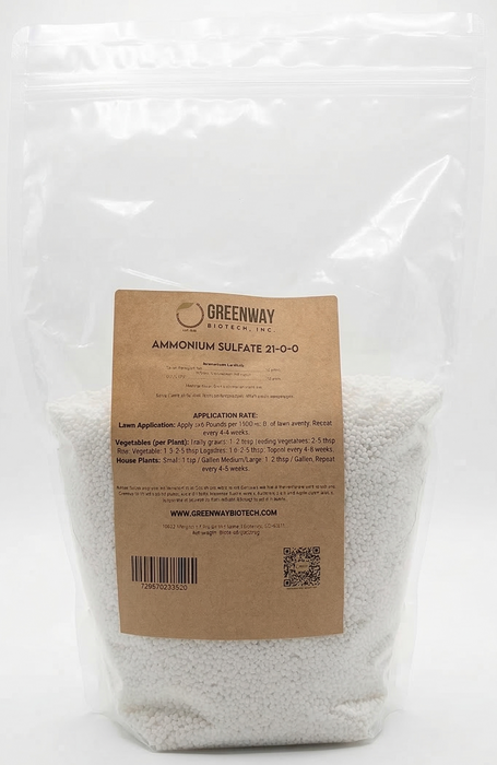 Ammonium Sulfate Fertilizer 21-0-0 (Fast Acting)