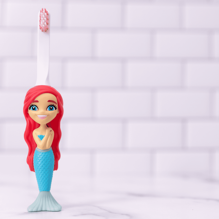 Aqua the Mermaid Toothbrush for Kids With Bonus Brush Head
