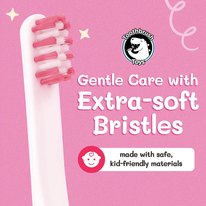 Aqua the Mermaid Toothbrush for Kids With Bonus Brush Head