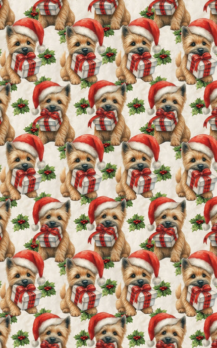 Holly Jolly Paws Wrapping Paper