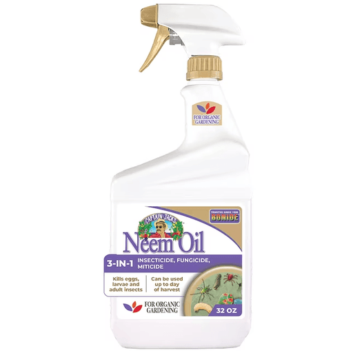 Bonide Captain Jack's Neem Oil 32oz bottle natural pest control spray