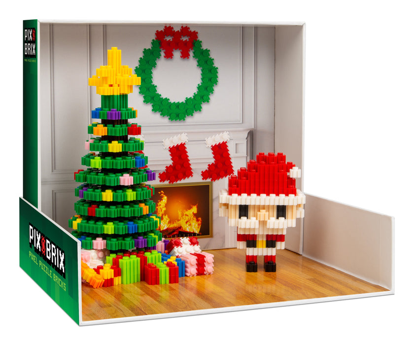 Pixel Puzzle Christmas Scene