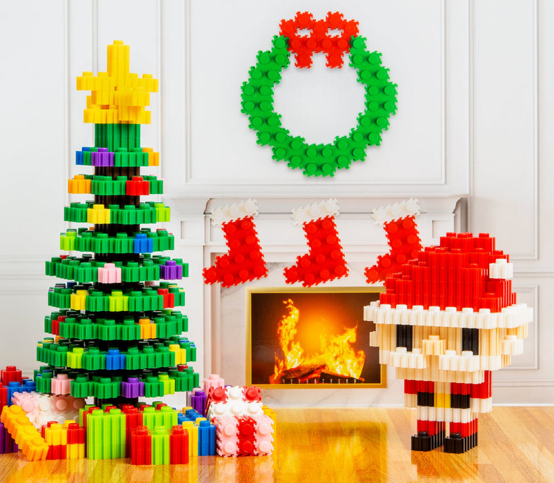 Pixel Puzzle Christmas Scene