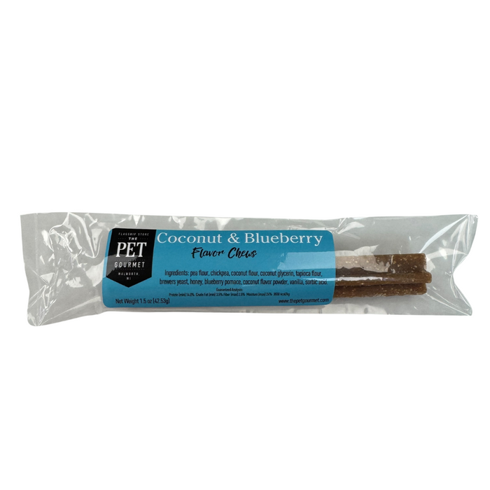 Coconut Blueberry Gourmet Chew Stick for Dogs – Single
