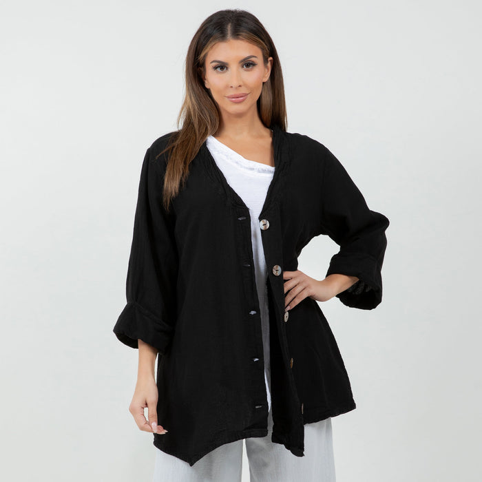 Tammy-Jacket/Top 100% Cotton Gauze