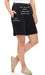 Women's knit cotton shorts with elastic waistband and side pockets, lightweight and comfortable for everyday wear