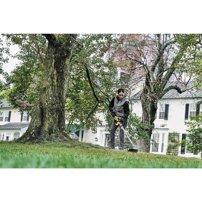DEWALT 20V MAX 14-inch cordless folding string trimmer for lawn care and edging
