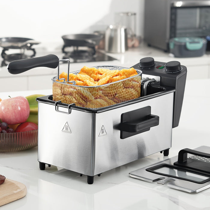 1700W Electric Deep Fryer 3L or5L Stainless Steel w Basket