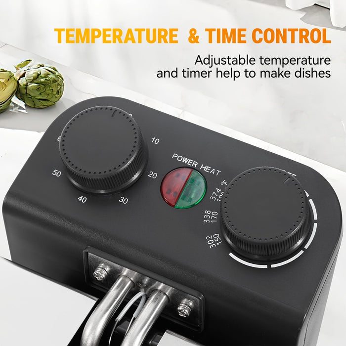 1700W Electric Deep Fryer 3L or5L Stainless Steel w Basket