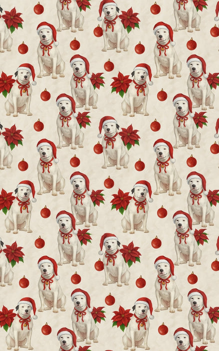 White Christmas Guardian Wrapping Paper